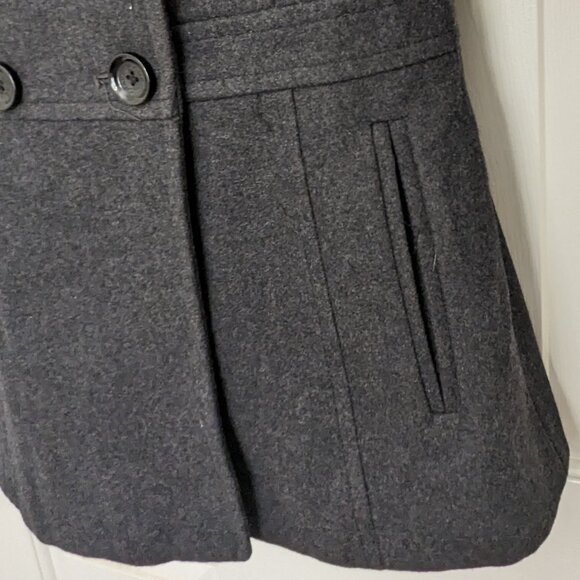 Michael Kors  Women's  Wool Coat  Size Small  Gray - Picture 6 of 13